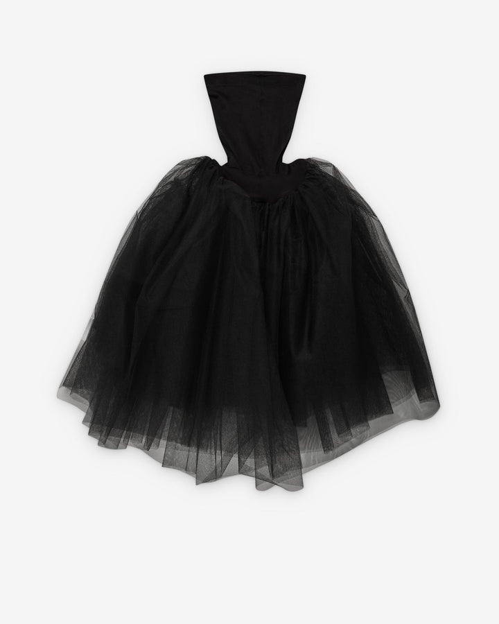 Nylon Hard Tulle x Nylon Stock Dress