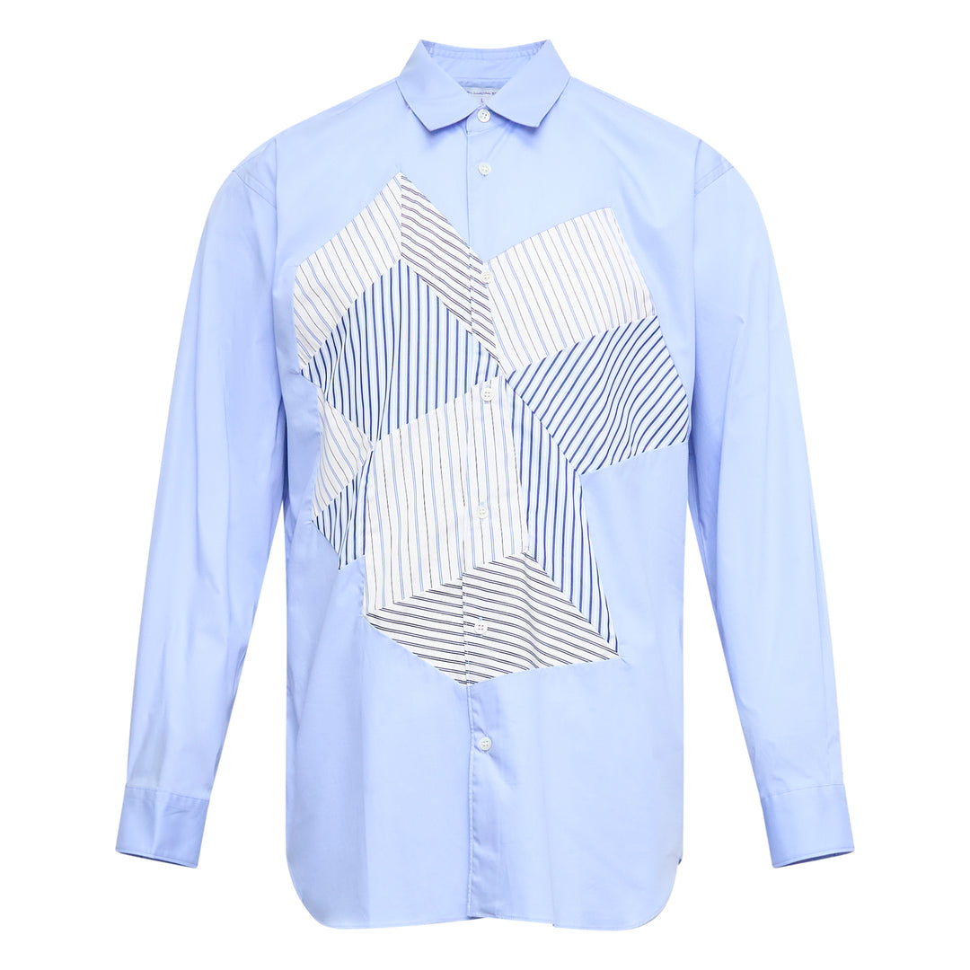 COMME des GARCONS SHIRT Multi-Colour Stripe Pattern Shirt – Available at Club 21, Official Retailer in Singapore, Malaysia & Thailand with Global Shipping Online