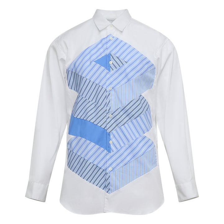 COMME des GARCONS SHIRT Multi Stripe Pattern Shirt – Available at Club 21, Official Retailer in Singapore, Malaysia & Thailand with Global Shipping Online