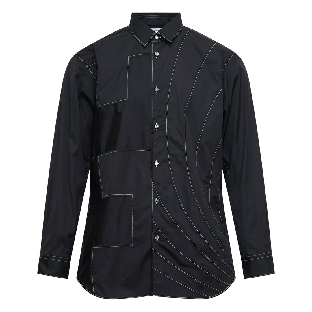 COMME des GARCONS SHIRT Classic Black Button-Up Shirt – Available at Club 21, Official Retailer in Singapore, Malaysia & Thailand with Global Shipping Online