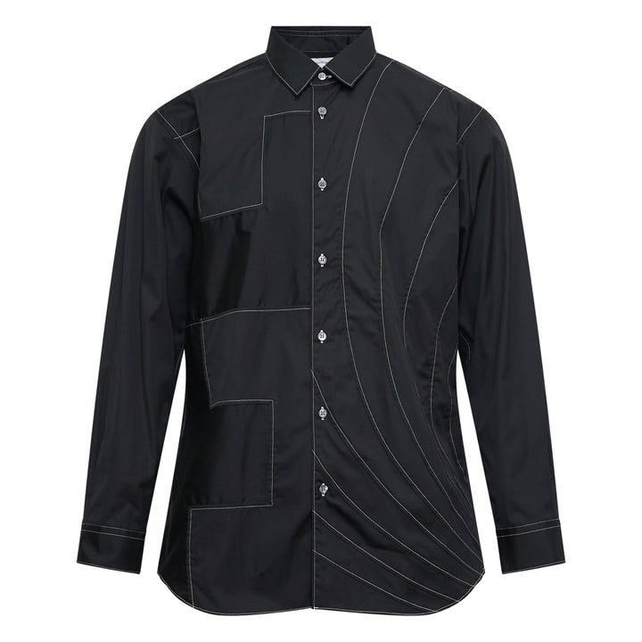 COMME des GARCONS SHIRT Classic Black Button-Up Shirt – Available at Club 21, Official Retailer in Singapore, Malaysia & Thailand with Global Shipping Online