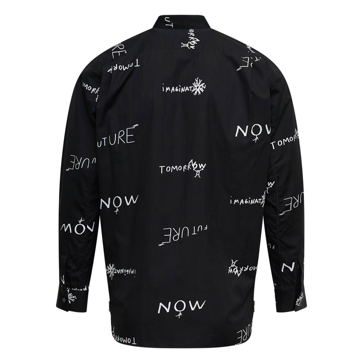 COMME des GARCONS SHIRT All-Over Printed Words Shirt – Available at Club 21, Official Retailer in Singapore, Malaysia & Thailand with Global Shipping Online