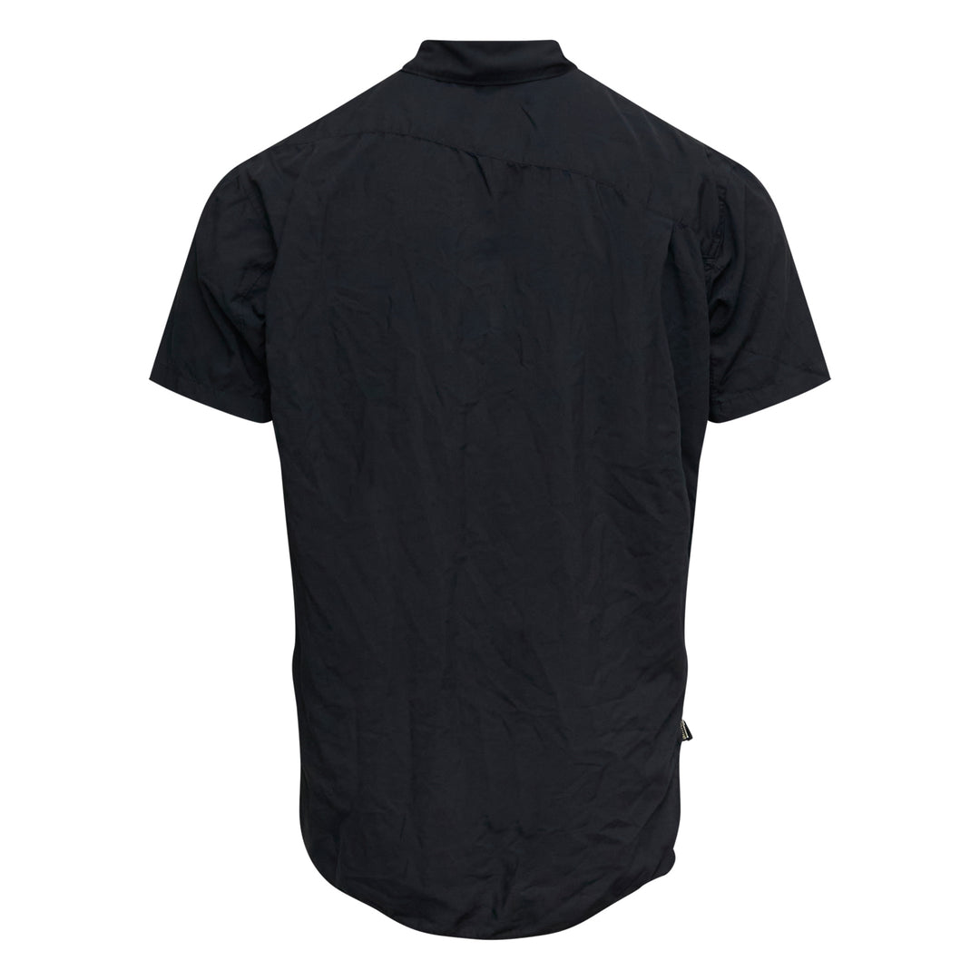 COMME des GARCONS SHIRT Black Front-Side Zip Detail Short Sleeve Shirt – Available at Club 21, Official Retailer in Singapore, Malaysia & Thailand with Global Shipping Online