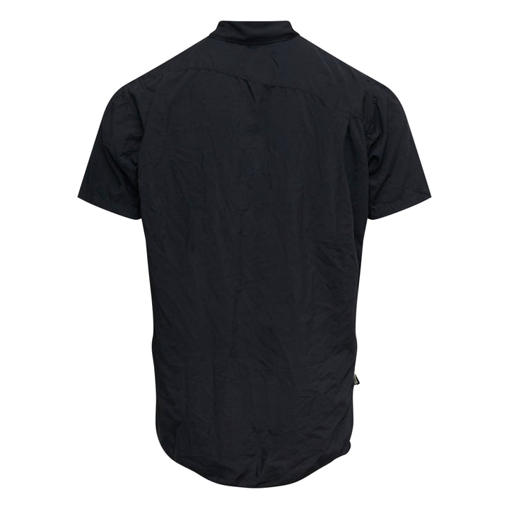 COMME des GARCONS SHIRT Black Front-Side Zip Detail Short Sleeve Shirt – Available at Club 21, Official Retailer in Singapore, Malaysia & Thailand with Global Shipping Online