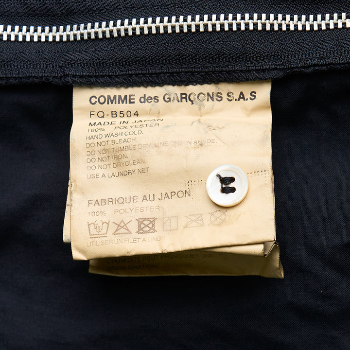 COMME des GARCONS SHIRT Black Front-Side Zip Detail Short Sleeve Shirt – Available at Club 21, Official Retailer in Singapore, Malaysia & Thailand with Global Shipping Online
