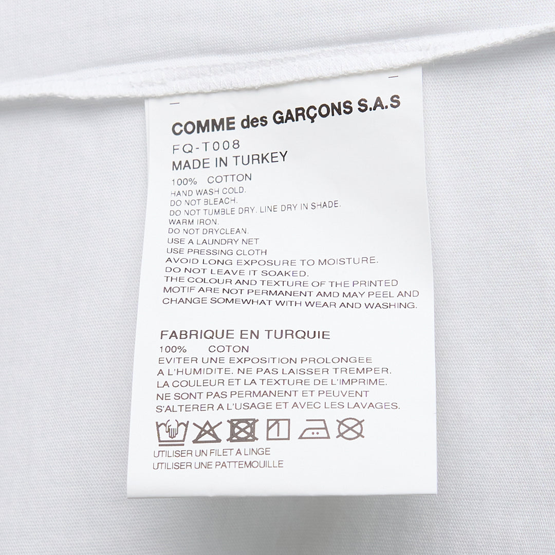 COMME des GARCONS SHIRT Oversized Cotton Jersey Tee – Available at Club 21, Official Retailer in Singapore, Malaysia & Thailand with Global Shipping Online