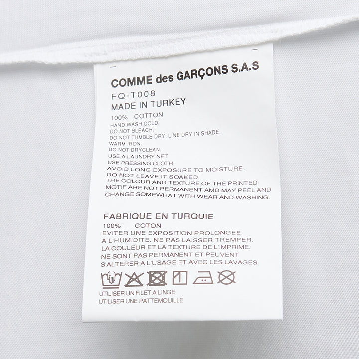 COMME des GARCONS SHIRT Oversized Cotton Jersey Tee – Available at Club 21, Official Retailer in Singapore, Malaysia & Thailand with Global Shipping Online