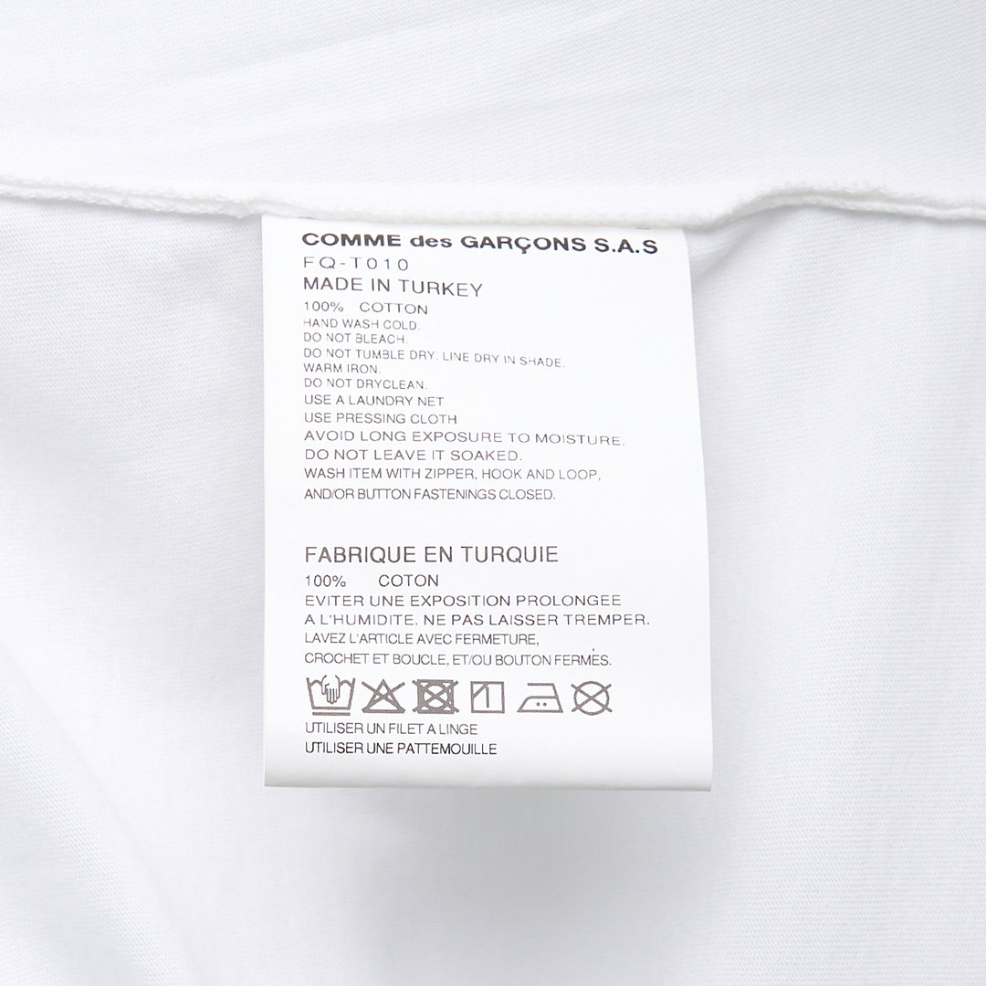 COMME des GARCONS SHIRT Oversized Side Detail Tee – Available at Club 21, Official Retailer in Singapore, Malaysia & Thailand with Global Shipping Online