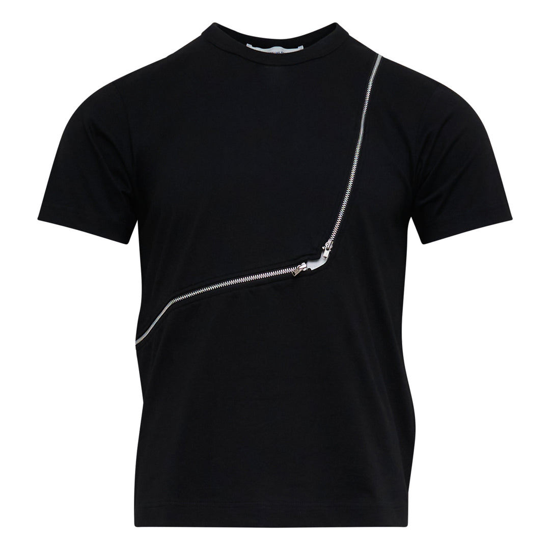 COMME des GARCONS SHIRT Oversized Front Zip Detail T-Shirt – Available at Club 21, Official Retailer in Singapore, Malaysia & Thailand with Global Shipping Online