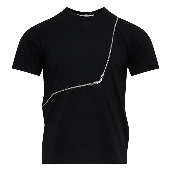 COMME des GARCONS SHIRT Oversized Front Zip Detail T-Shirt – Available at Club 21, Official Retailer in Singapore, Malaysia & Thailand with Global Shipping Online