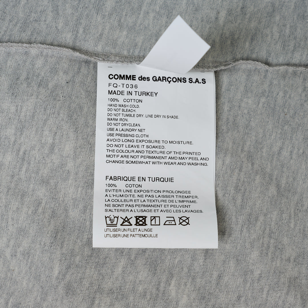 COMME des GARCONS SHIRT Oversized Printed Tee – Available at Club 21, Official Retailer in Singapore, Malaysia & Thailand with Global Shipping Online