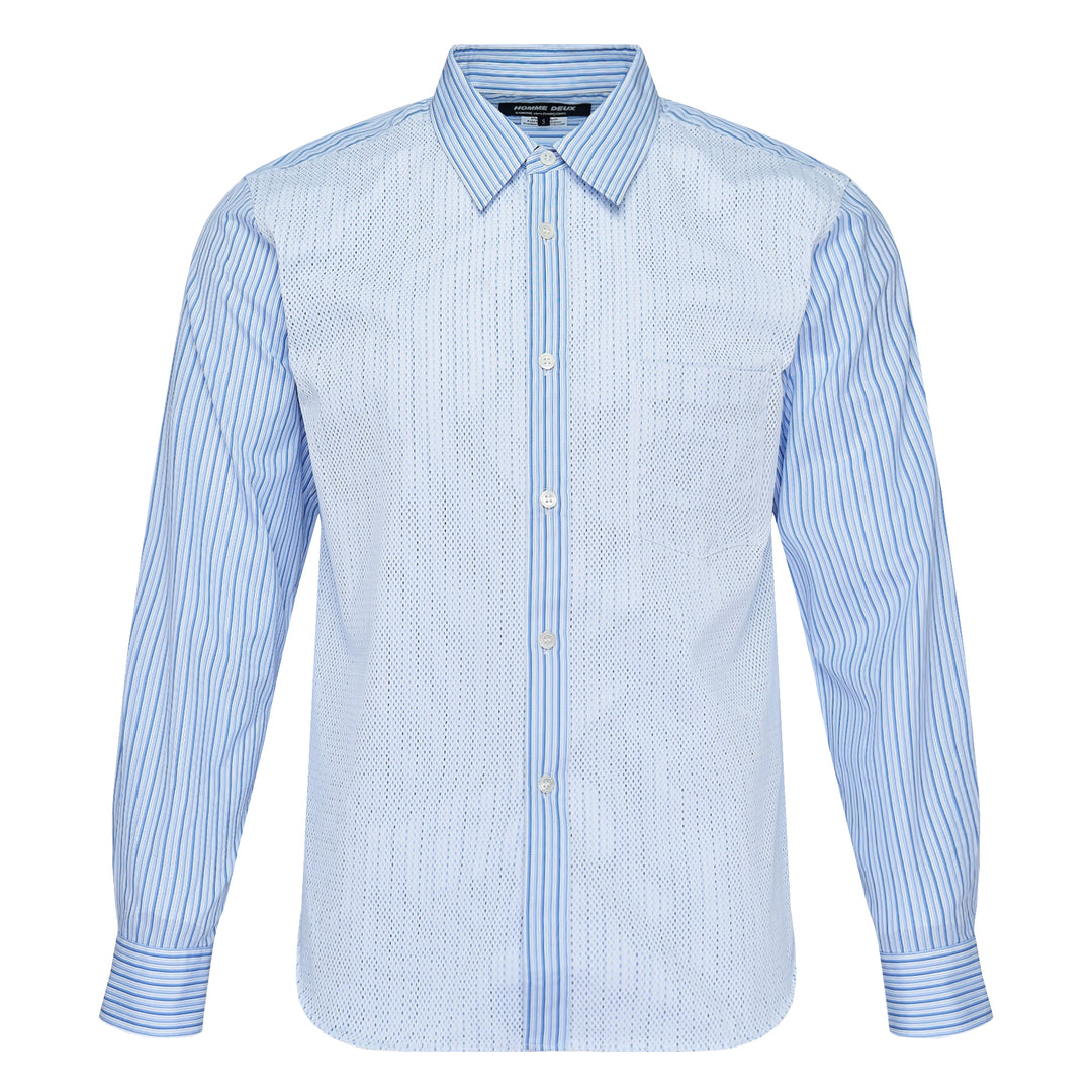 COMME des GARCONS HOMME DEUX Classic Stripe Button-Up Shirt – Available at Club 21, Official Retailer in Singapore, Malaysia & Thailand with Global Shipping Online