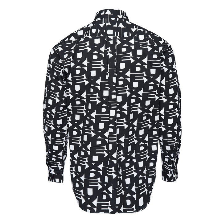 Printed Pattern Button-Up Shirt