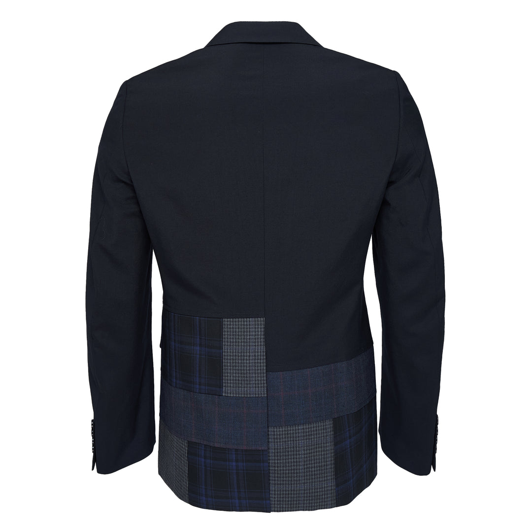 Panel Glen Check Tailored Jacket