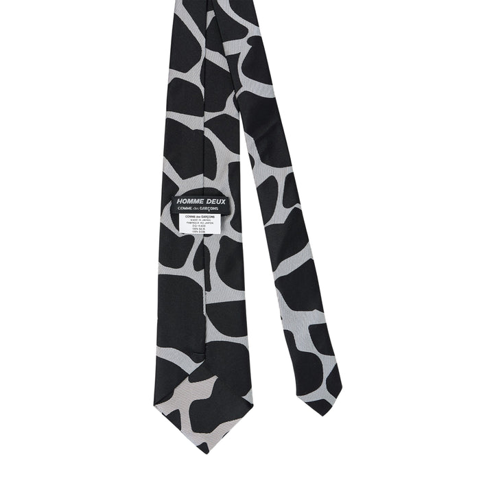 Cow Print Pattern Silk Tie