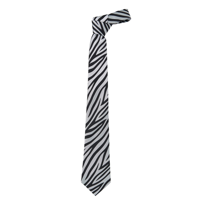 Cow Print Pattern Silk Tie