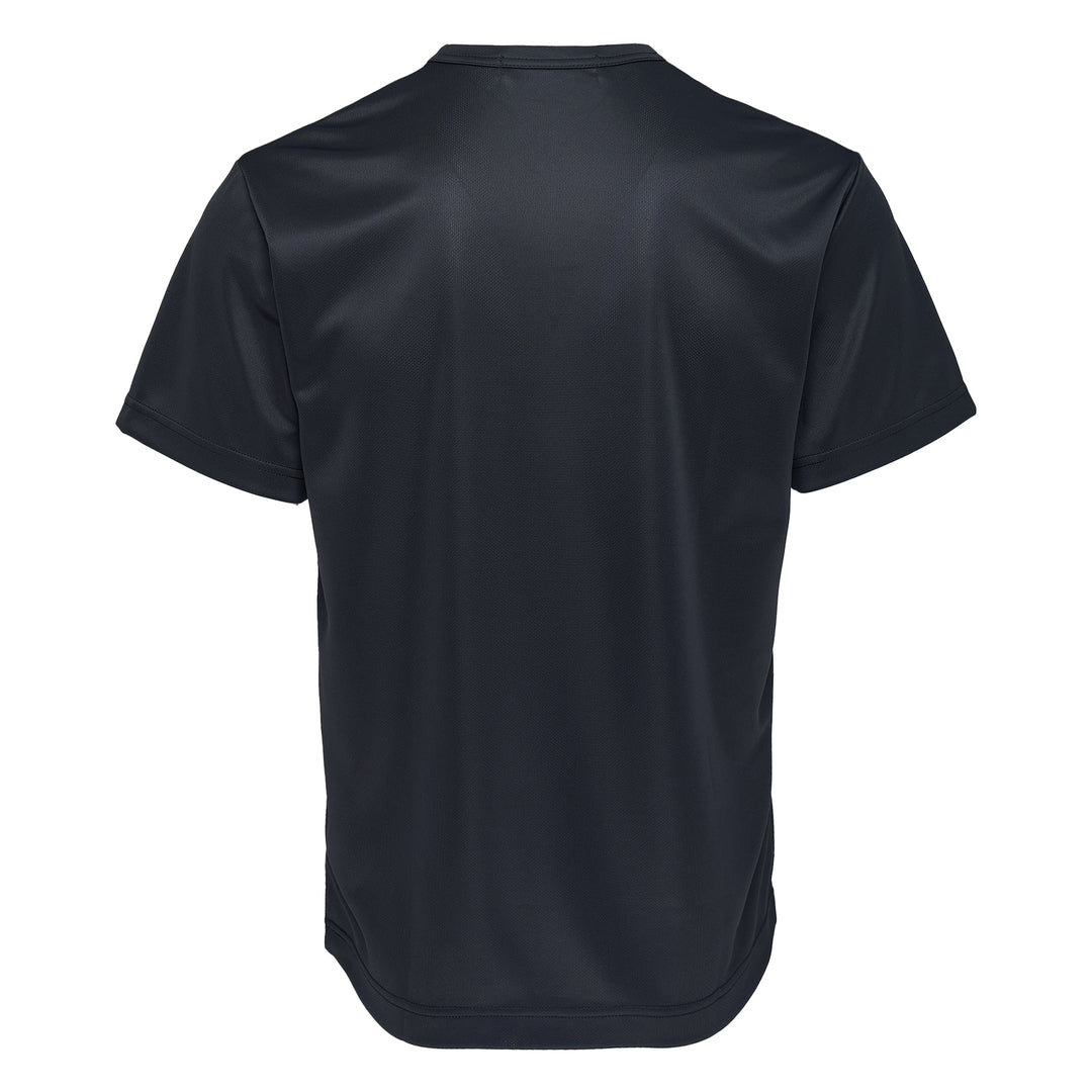 Back Pin Mesh Printed Pattern Tee