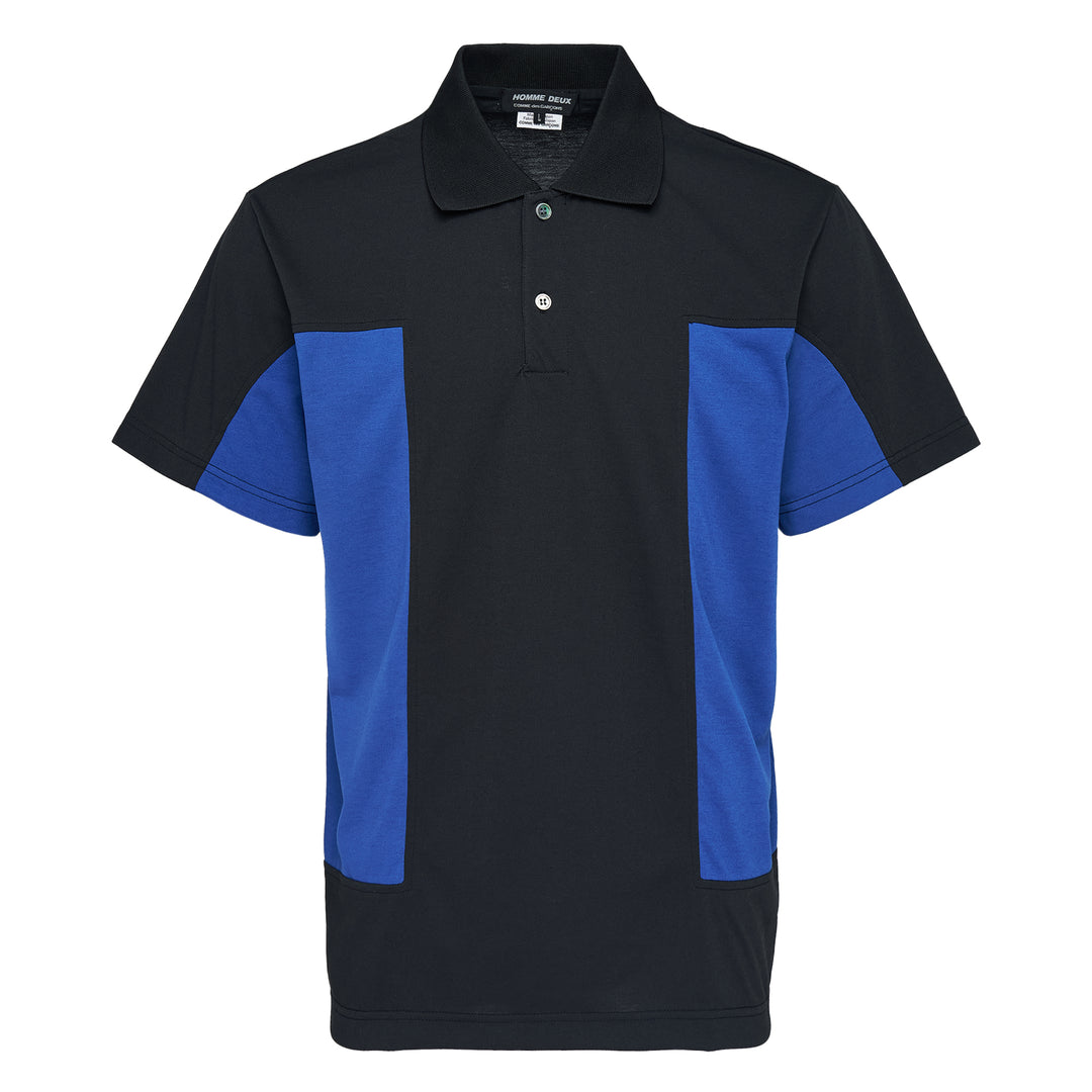 Colour-Block Jersey Polo