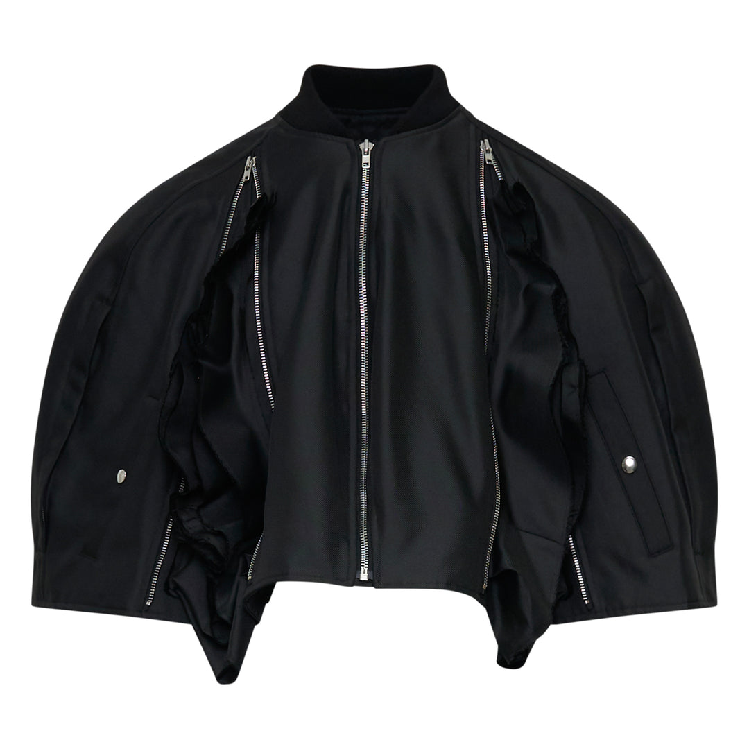 COMME des GARCONS HOMME PLUS Cropped Cocoon Zip Jacket – Available at Club 21, Official Retailer in Singapore, Malaysia & Thailand with Global Shipping Online