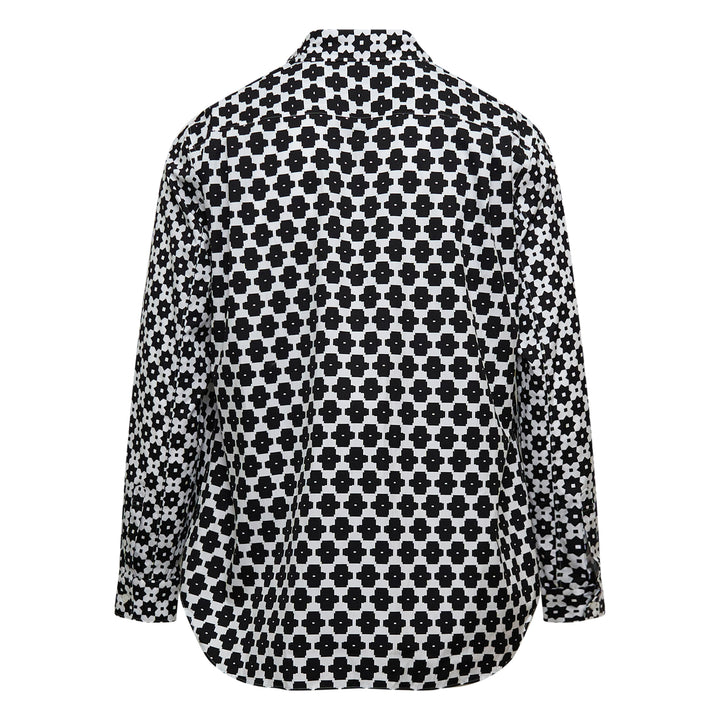 COMME des GARCONS HOMME PLUS Bold Printed Pattern Long Sleeve Button Shirt – Available at Club 21, Official Retailer in Singapore, Malaysia & Thailand with Global Shipping Online