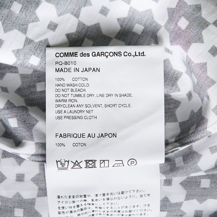 COMME des GARCONS HOMME PLUS Bold Printed Multi Pattern Shirt – Available at Club 21, Official Retailer in Singapore, Malaysia & Thailand with Global Shipping Online