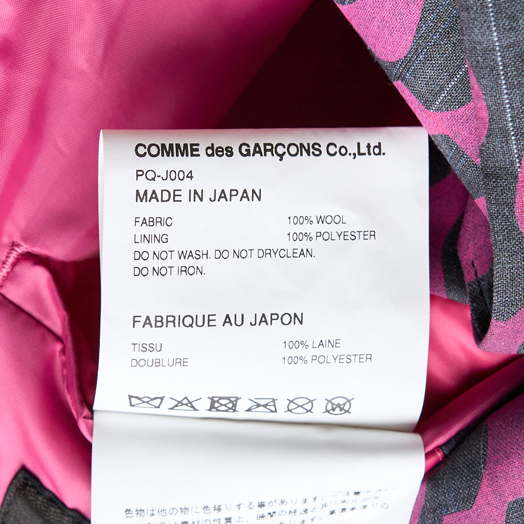COMME des GARCONS HOMME PLUS Wavy Striped Tailored Jacket – Available at Club 21, Official Retailer in Singapore, Malaysia & Thailand with Global Shipping Online