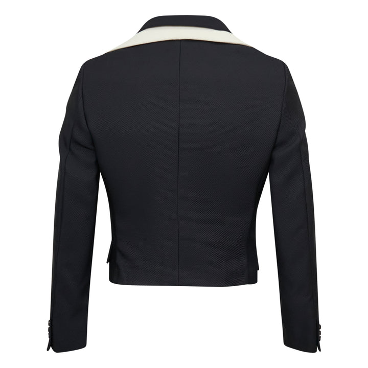 COMME des GARCONS HOMME PLUS Bold Chest Panel Cropped Boxy Jacket – Available at Club 21, Official Retailer in Singapore, Malaysia & Thailand with Global Shipping Online