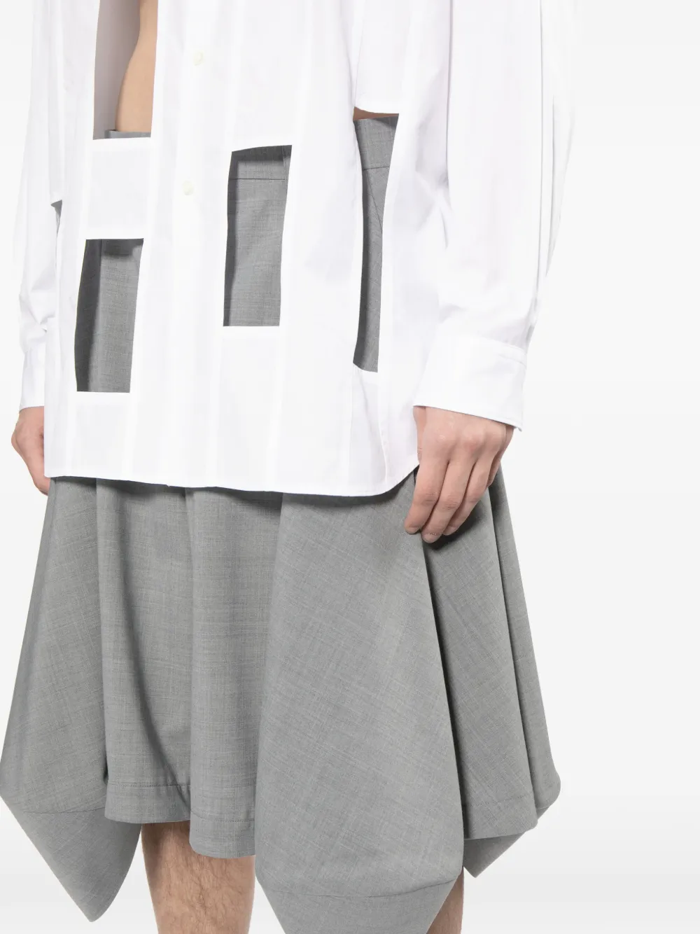 Tailored Draped Pants