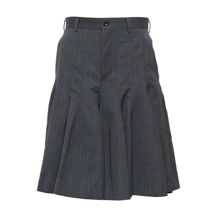 COMME des GARCONS HOMME PLUS Herringbone Wool Blend Flowy Trousers – Available at Club 21, Official Retailer in Singapore, Malaysia & Thailand with Global Shipping Online