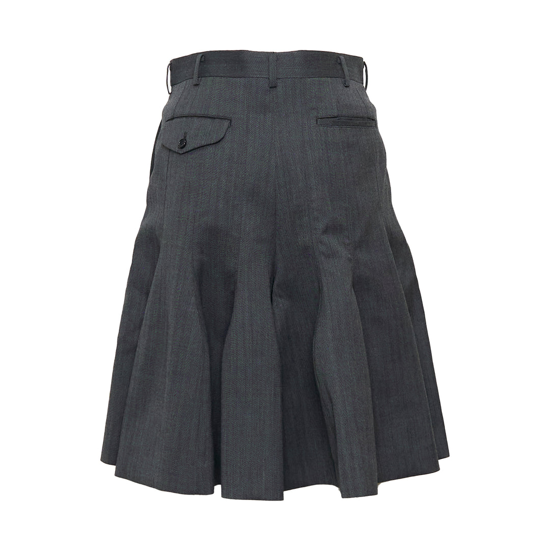 COMME des GARCONS HOMME PLUS Herringbone Wool Blend Flowy Trousers – Available at Club 21, Official Retailer in Singapore, Malaysia & Thailand with Global Shipping Online
