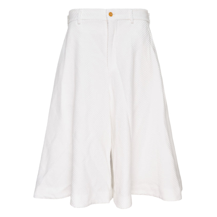 COMME des GARCONS HOMME PLUS Relaxed Subtle Flare Hem Bermuda – Available at Club 21, Official Retailer in Singapore, Malaysia & Thailand with Global Shipping Online