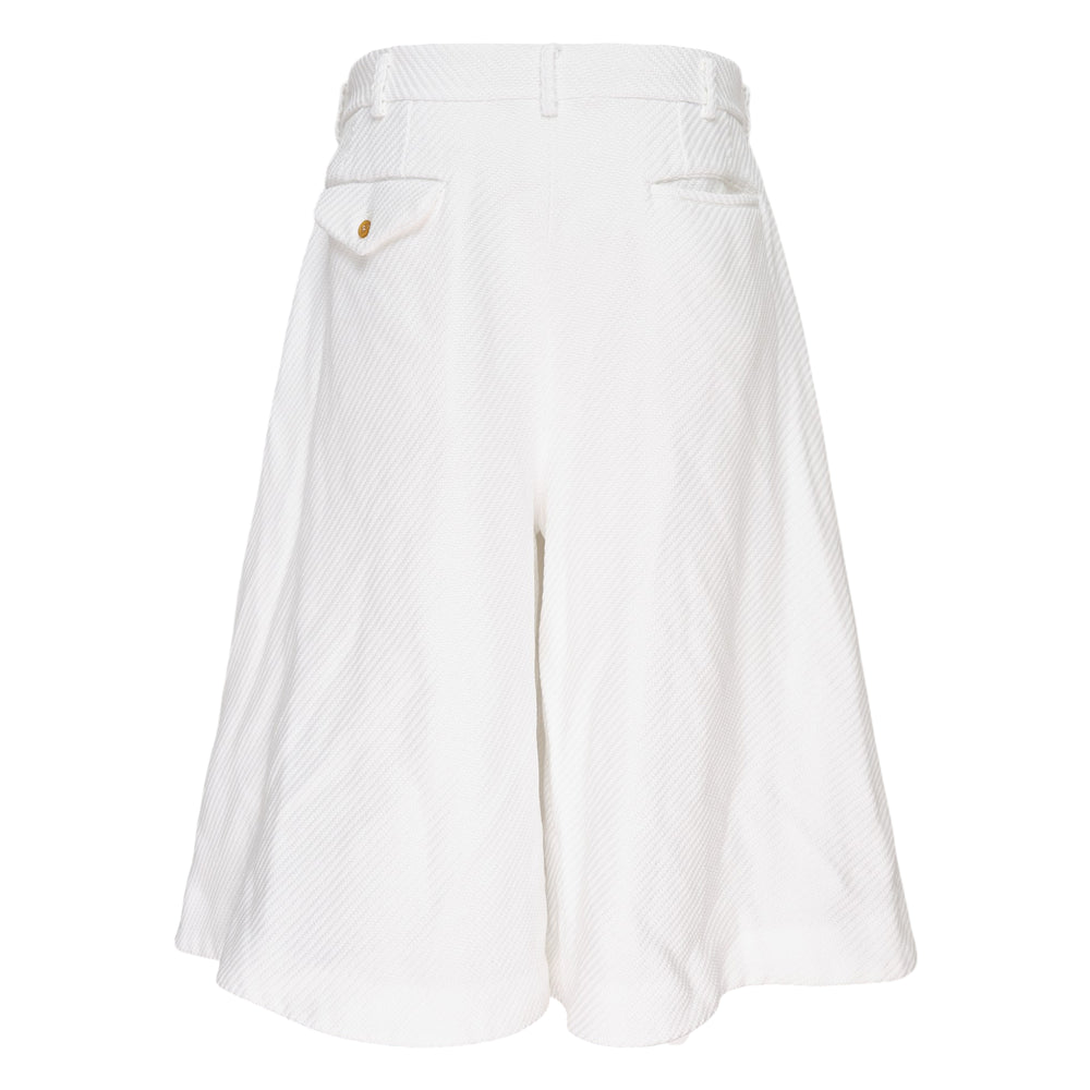 COMME des GARCONS HOMME PLUS Relaxed Subtle Flare Hem Bermuda – Available at Club 21, Official Retailer in Singapore, Malaysia & Thailand with Global Shipping Online