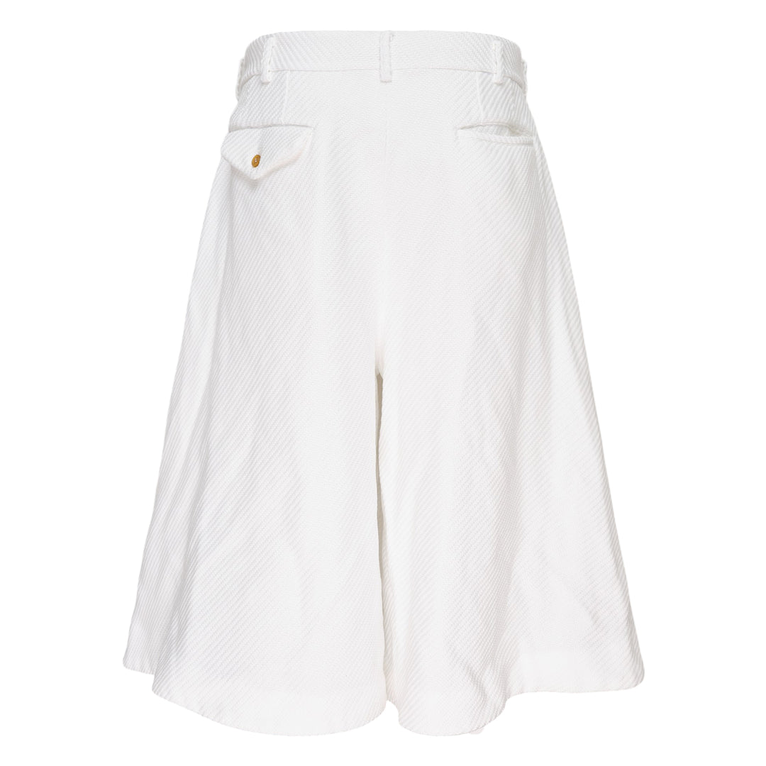COMME des GARCONS HOMME PLUS Relaxed Subtle Flare Hem Bermuda – Available at Club 21, Official Retailer in Singapore, Malaysia & Thailand with Global Shipping Online