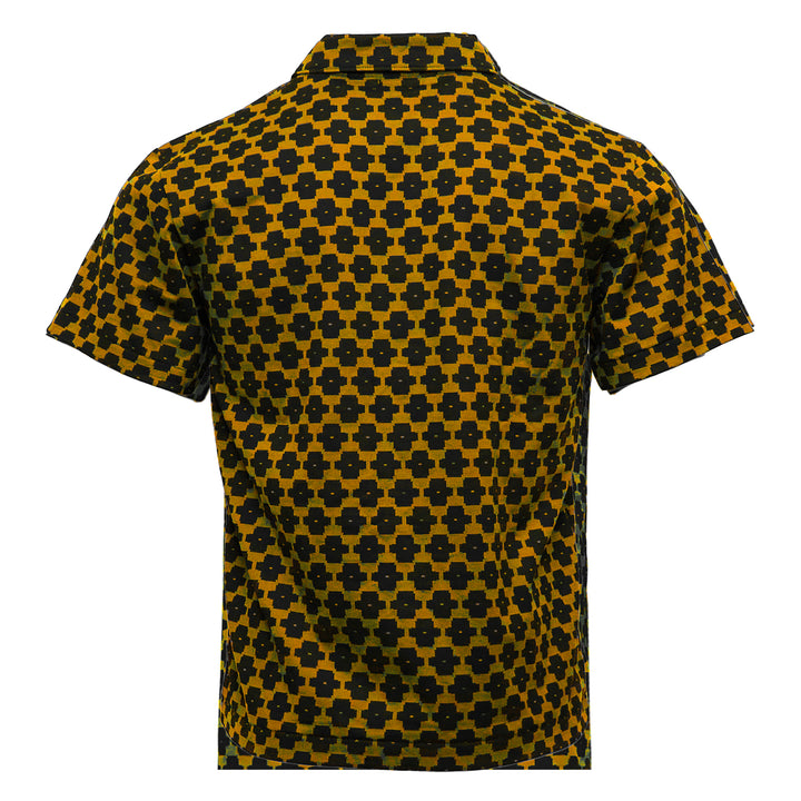 COMME des GARCONS HOMME PLUS Bold Printed Pattern Cotton Polo – Available at Club 21, Official Retailer in Singapore, Malaysia & Thailand with Global Shipping Online