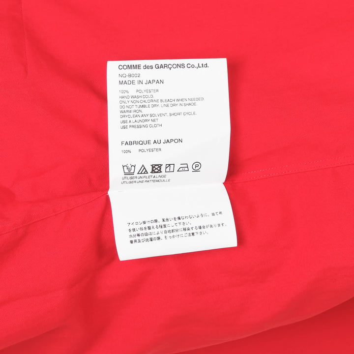 COMME des GARCONS GIRL Polyester Spun Broad Stitch Blouse – Available at Club 21, Official Retailer in Singapore, Malaysia & Thailand with Global Shipping Online