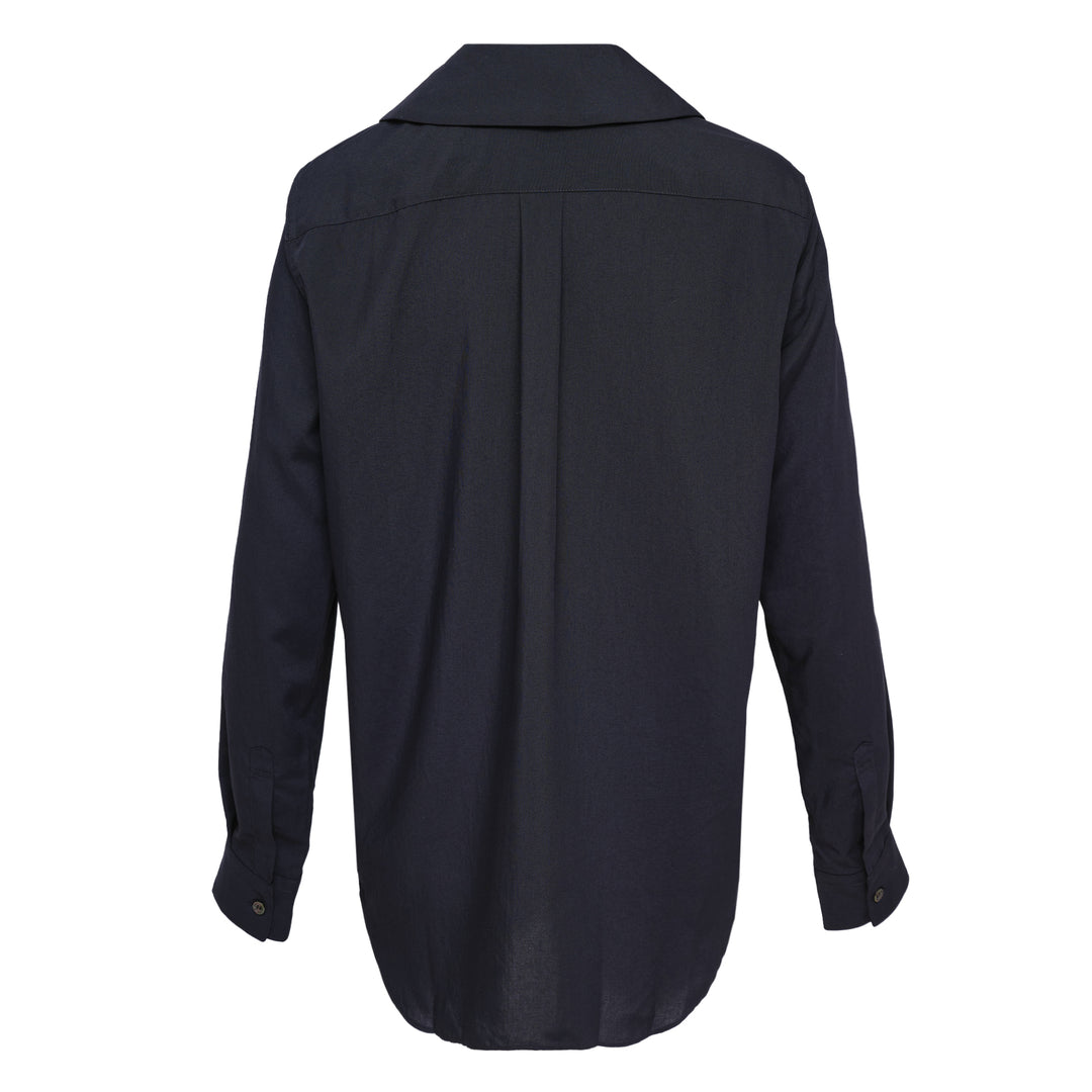 COMME des GARCONS GIRL Polyester Spun Broad Stitch Blouse – Available at Club 21, Official Retailer in Singapore, Malaysia & Thailand with Global Shipping Online