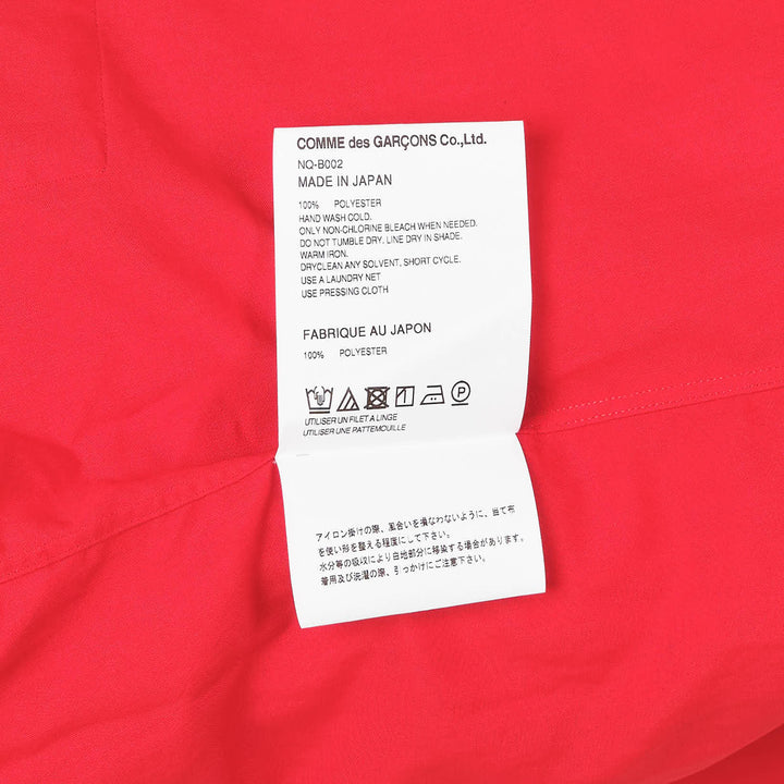COMME des GARCONS GIRL Polyester Spun Broad Stitch Blouse – Available at Club 21, Official Retailer in Singapore, Malaysia & Thailand with Global Shipping Online
