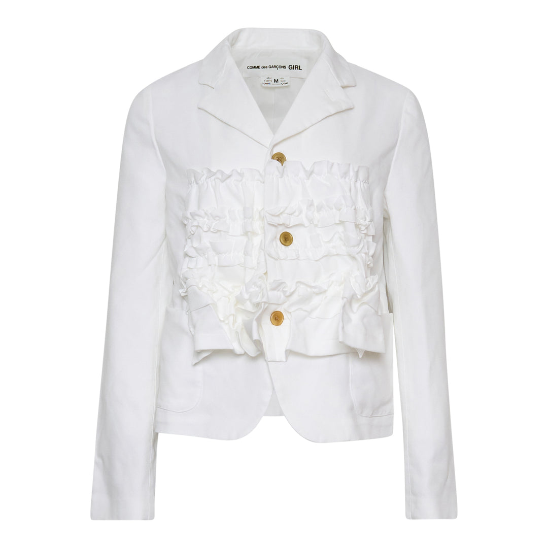 COMME des GARCONS GIRL Polyester Gabardine Garment Jacket – Available at Club 21, Official Retailer in Singapore, Malaysia & Thailand with Global Shipping Online