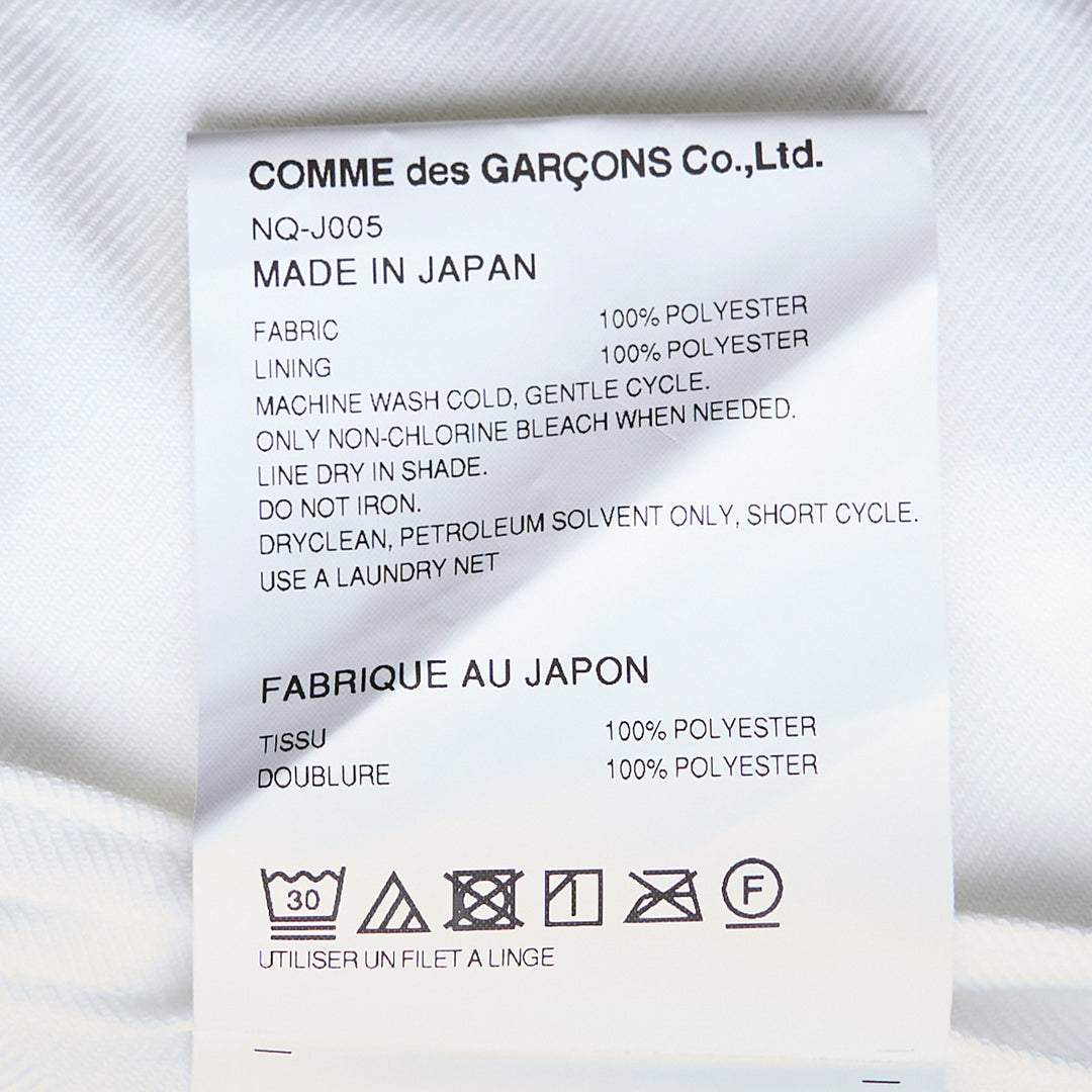 COMME des GARCONS GIRL Polyester Gabardine Garment Jacket – Available at Club 21, Official Retailer in Singapore, Malaysia & Thailand with Global Shipping Online