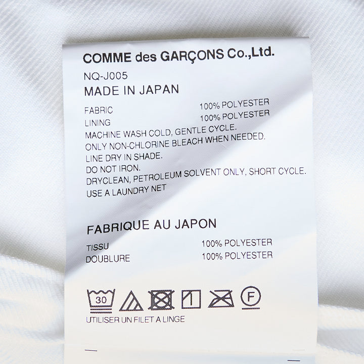 COMME des GARCONS GIRL Polyester Gabardine Garment Jacket – Available at Club 21, Official Retailer in Singapore, Malaysia & Thailand with Global Shipping Online