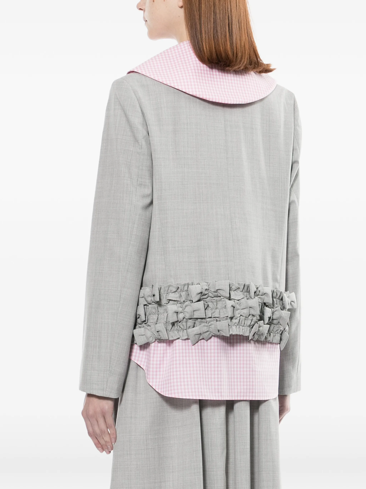 Wool Tropical Colour Stripe Jacket