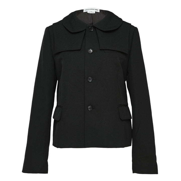 COMME des GARCONS GIRL Wool Gabardine Jacket – Available at Club 21, Official Retailer in Singapore, Malaysia & Thailand with Global Shipping Online