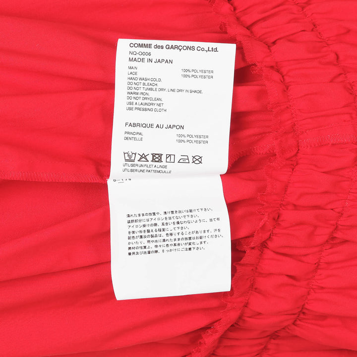 COMME des GARCONS GIRL Polyester Spun Broad Dress – Available at Club 21, Official Retailer in Singapore, Malaysia & Thailand with Global Shipping Online