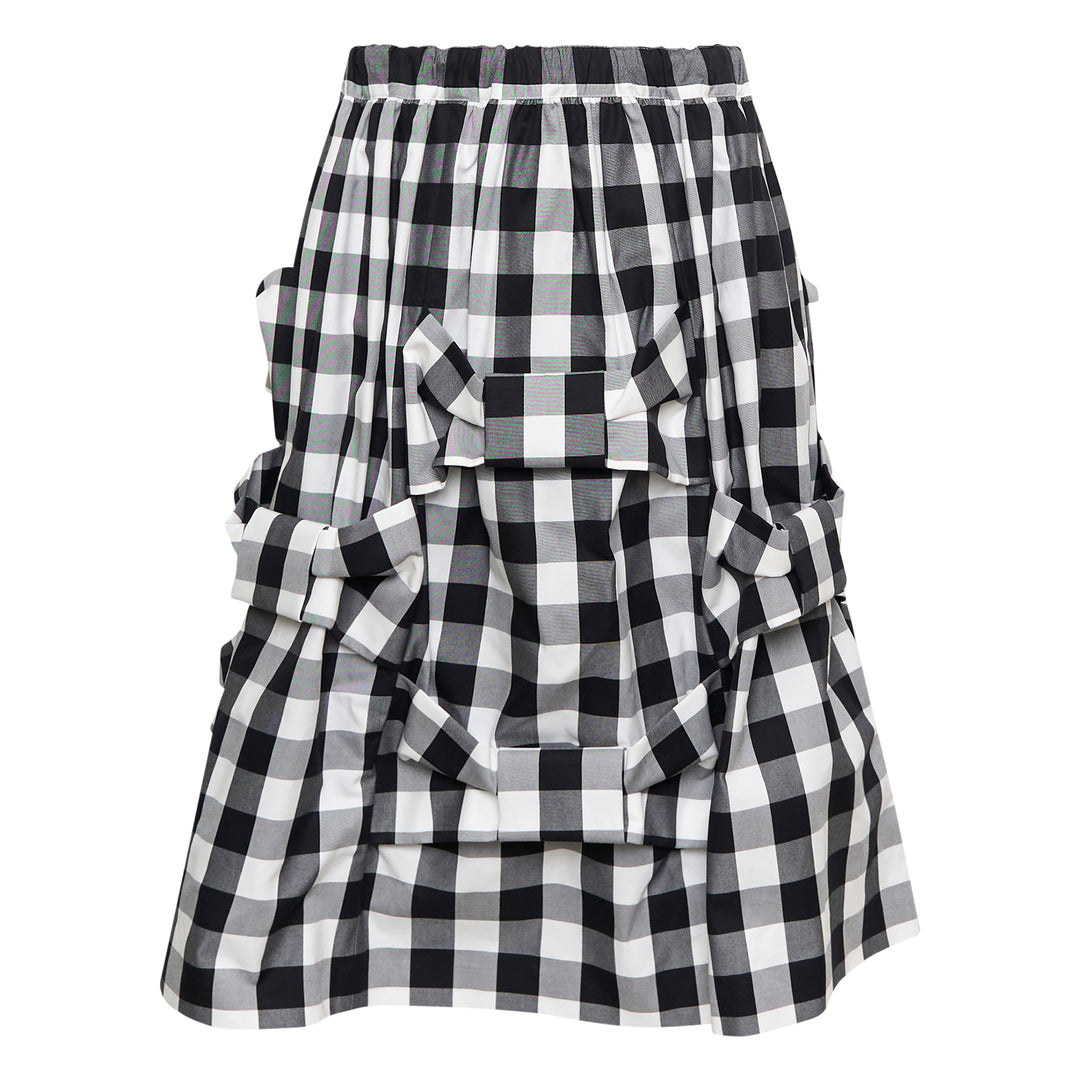 COMME des GARCONS GIRL Cotton Gingham Check Skirt – Available at Club 21, Official Retailer in Singapore, Malaysia & Thailand with Global Shipping Online