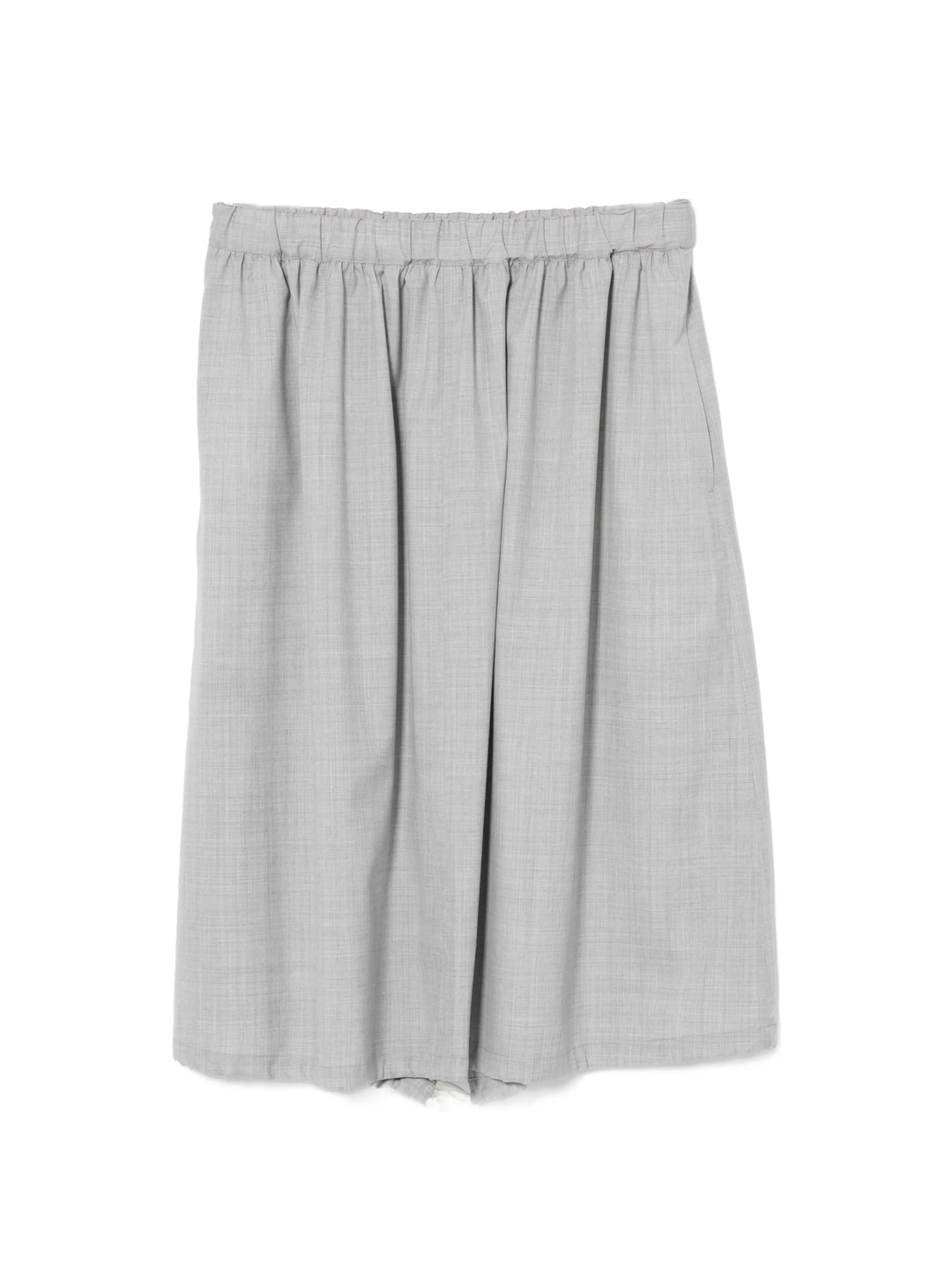 Wool Tropical Colour Stripe Skirt