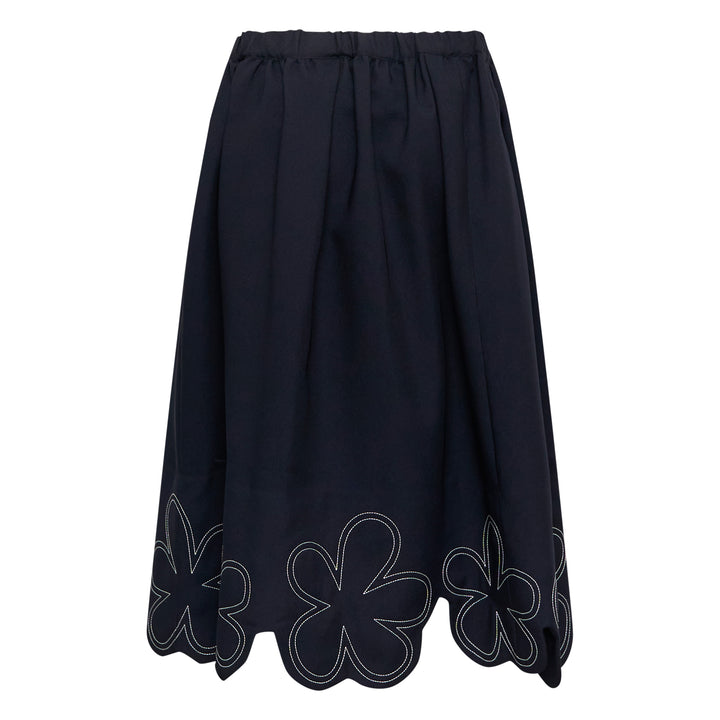 COMME des GARCONS GIRL Polyester Gabardine Stitch Work Skirt – Available at Club 21, Official Retailer in Singapore, Malaysia & Thailand with Global Shipping Online