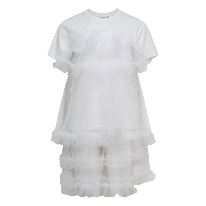 COMME des GARCONS Cotton Jersey Tulle Dress – Available at Club 21, Official Retailer in Singapore, Malaysia & Thailand with Global Shipping Online