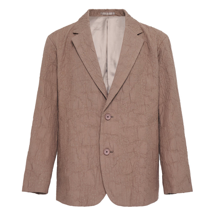 Shrink Jacquard Jacket