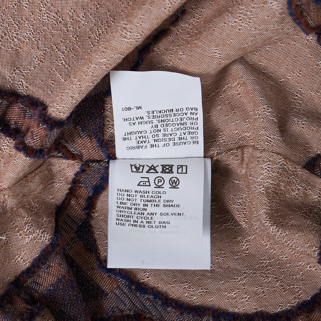Vase Jacquard Long Sleeve Shirt