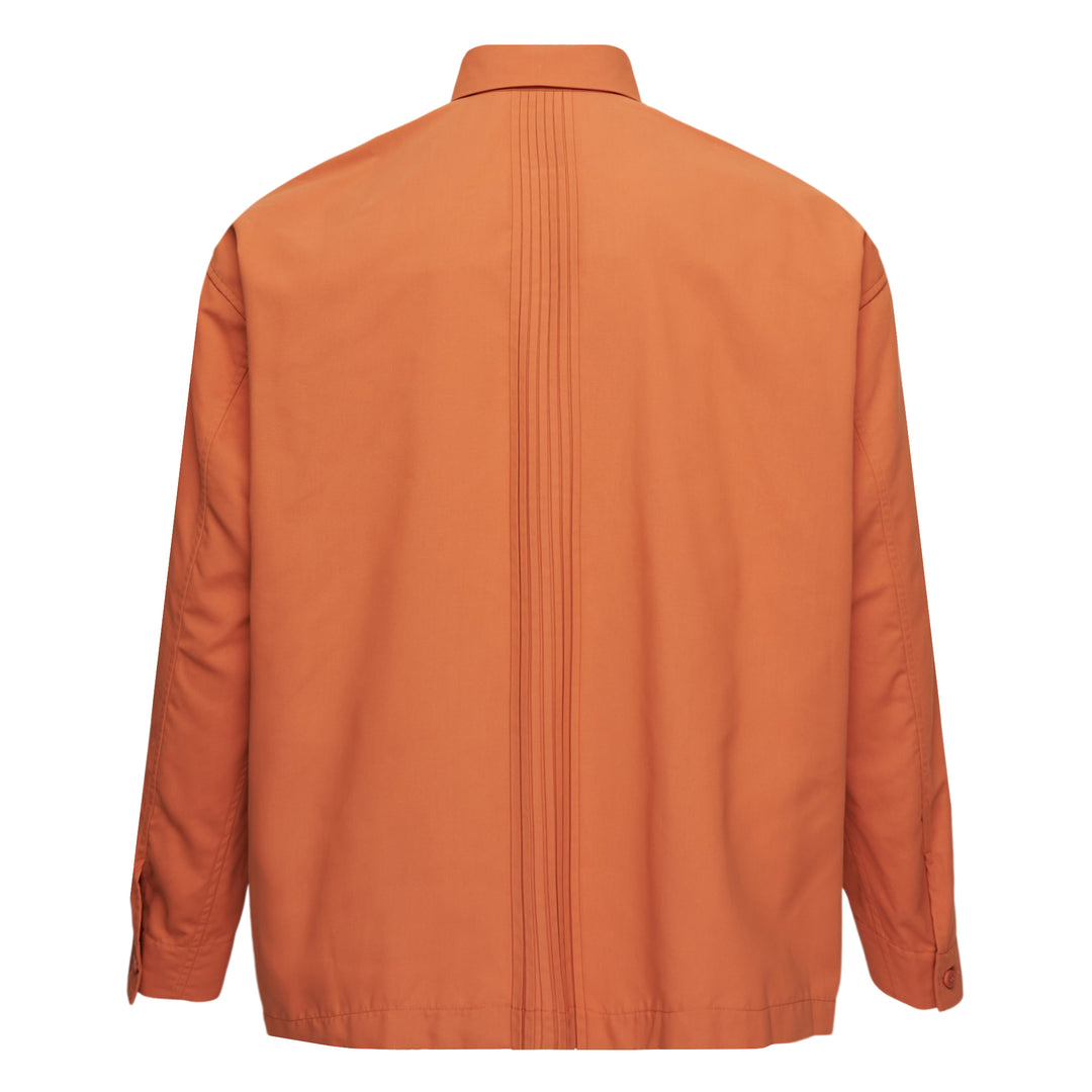 Pleated Long Sleeve Shirt